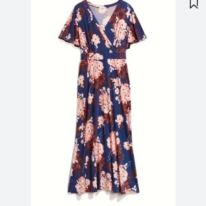 Gilli blue floral dress
